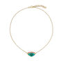 Evil eye necklace by Katerina Psoma